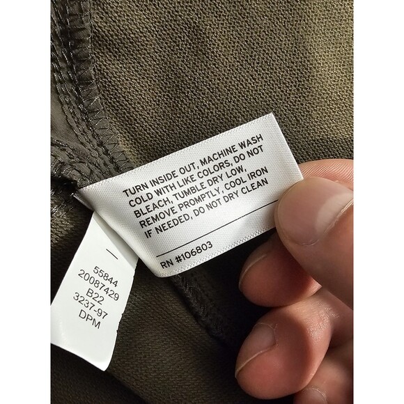 Duluth Trading Pants Womens Flexpedition Slim Leg Performance Size 10 Olive - Picture 12 of 12